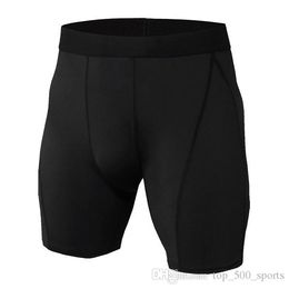 2020 2021 Men's Exercise Gym Shorts Pro Quick-dry Sportswear Running Bodybuilding Skin Sport Training Fitness Compression Shorts with Bodybu