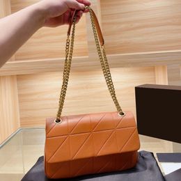 Handbag Cross Body Designer Shoulder Bag Purse Tote Chain Flap Letters Hasp Solid Colour Wallets Internal Zipper Pocket Twill Tartan Fashion Luxurys Women Handbags