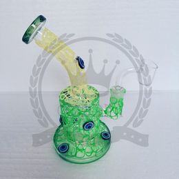 Corona hookah bangers Nail Glass Pipe Tall FC Klein bong water Torus bong 5mm Thick tyre perc recycler oil rigs