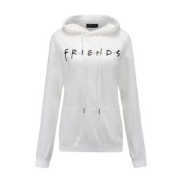 Autumn Winter Fleece Letter Harajuku Print Pullover Thick Loose Women Hoodies Sweatshirt Female Casual Coat 201031