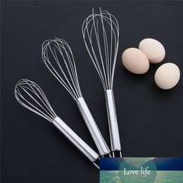 (8 Inches) High quality Stainless Steel Egg Beater Hand Whisk Mixer Kitchen Tools