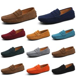 highs quality non-brand men casual shoes Espadrilles triple black white brown wine reds navy khaki mens sneakers outdoor jogging walking 39-47