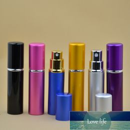 Bottle 1 Piece 10ML 7Colors Mini Empty Metal Spray Refillable Portable Perfume Atomizer Cosmetic Containers