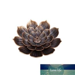 Fragrance Lamps Antique Copper Incense Porous Split Burner Holder Kaoru Buddhist Tea Rosette Ceremony Y3A3 Factory price expert design Quality Latest Style