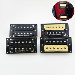 Seymour Duncan Black Guitar Pickups Humbucker SH1n Neck And SH4 Bridge 4C 1 set