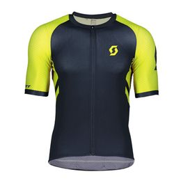 SCOTT Team Mens Cycling Jersey Bicycle Shirt 2021 Summer Quick Dry Road Bike Clothing Racing Tops Outdoor Sports Uniform Y21022202