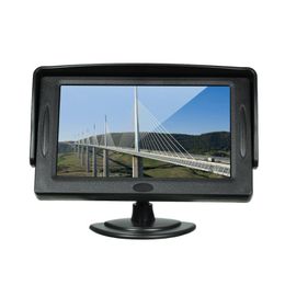 jmc-auto Rabatt Auto Video 4,3 Zoll TFT Color Display Sun Visor LCD-Monitor Dashboard-Bildschirm-Parken-Stand-Typ-Zubehör einfach zu installieren