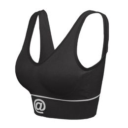 Women's Shapers 2021 Sexy Bra Solid Back Tank Top Women Fitness Push Up Gym Shockproof Seamless Shirt Running Workout Vest Tops #W
