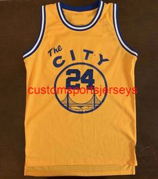 Mens Women Youth Vintage Rick Barry Basketball Jersey Embroidery add any name number