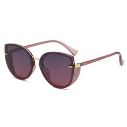 Luxury designer Fashion Sunglasses For Women Polarised Resin Lens Vintage Sun Glasses Butterfly Adumbral JC474