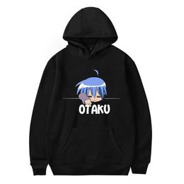 004 HEROES Custom OTAKU Hoodies Harajuku DIY Text Photo Pullover Sweatshirt With Pocket Streetwear Hip Hop Top Moletom Y0804