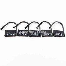 Cockrings 20pcs Disposable Plastic Locking Pieces Cards Blockade For Male Chastity Cock Cage Lock Fitting 5 Different Numbers Keyholder 1123