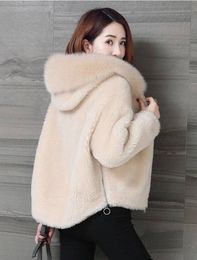 Faux Fur Coat Imitation Fox Plush 2022 Winter Fashion Casual Jacket Women Short Women's Clothing Winter Coat