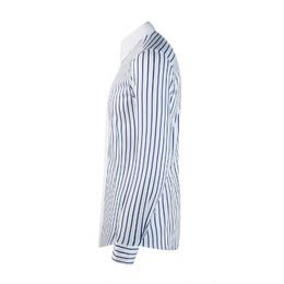 Male Dress Shirt Striped Long Sleeve Slim Chemise Homme High Quality Cotton Trendy Men Shirts Plus Size