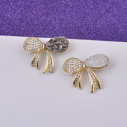Fashion bow brooch versatile anti light pin personality temperament sexy accessories