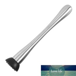 Stainless Steel Cocktail Muddler Professional Bar Tools Pestle Fruit Crusher Kitchen Rest Long Muddler Home For Fruit Drinks