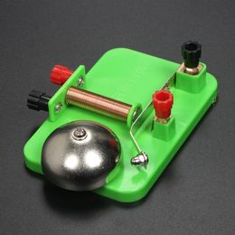 Electric bell experiment junior high school physics equipment primary fun science teaching electromagnetic iron relay wholesale.