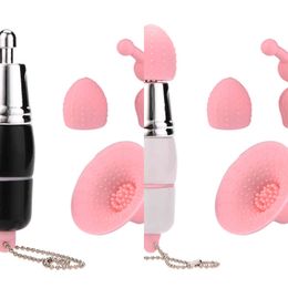 NXY Vibrators Mini Bullet Vibrator Clitoris Anal Vagina Massager Strong Portable Sex Toys For Women 3Pcs Suit Female Masturbator Shop 1119
