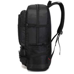 70L Expansible Multi-Layer Waterproof Hiking Sports Backpack Male Outdoor Climbing Bag Camping Trekking Travel Rucksack For Men Y0721