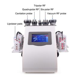 Factory produce 40k ultrasonic slimming machine vacuum laser diode cavitation lipo laser machine Skin Care Salon Spa Equipment