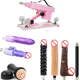 AKKAJJ Automatic Adjustable Thrusting Sex Furniture for Women Electric with 3xlr Attachments kit