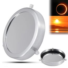 Silver 70-92mm Solar Philtre Baader Film Metal Cover For Astronomical Telescope