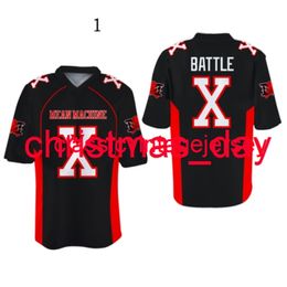 Stitched Goldberg Joey Battle Battaglio X Machine Convicts Football Jersey Embroidery Custom XS-5XL 6XL