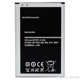 بطاريات New Note3 الجديدة لسامسونج غالاكسي ملاحظة 3 N900 B800BE 3200mAh بطارية ليثيوم أيون 200pcs / lot
