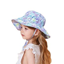 16 styles Summer Baby Sun Hat Boys Cap Children Unisex Beach Hats Cartoon Infant Caps UV Protection