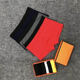 Fashion Casual Mens Underpants Shorts Designer Brand Letter Men Boxer Underwear Comfortable Cotton Male Boxershort Wholesale