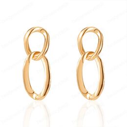 Aesthetic Dangle Earrings For Women Wedding Bride Stainless Pendant Earring Jewellery Charms Stud