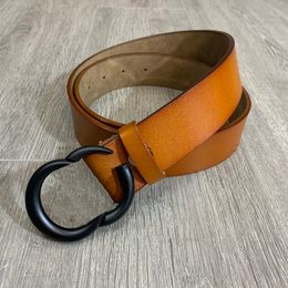 Mens Leather Belts Waistband Waist Brand Designer Belt Womens Girdle Luxury Letter G Buckle Width 3.8cm Fashion Habbly