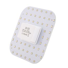 LED GR10q 4-pin square bulb 9W 2D butterfly light AC 90-265V instead of 16W CFL 900 flow incandescent lamp