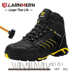 Men Safety Shoes Work Steel Toe Lightweight Breathable Warehouse Construction Protection Shoe