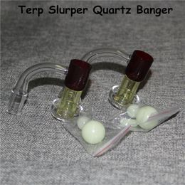 New Terps Vacuum smoking Banger OD 25mm Nail 14mm 18mm Female & Male Quartz Bangers Domeless Terp Slurper Up Oil Nails Dab Tool