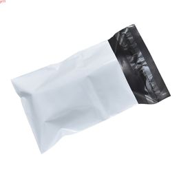 100pcs/lot 11x18+4cm White Courier Shipping Delivery Bag Self-Adhesive Envelope Packing Bags Mailing Plastic Baghigh quatity