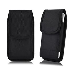 Universal Cases Cover For 3.5-6.3 inch iPhone 13 12 pro max 11 XS MAX X XR 7G 8G Samsung S20 PLUS S10 Sport Nylon Holster Belt Clip Pouch Phone