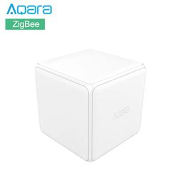 Aqara Magic Cube Controller Zigbee Version Support Upgrade Gateway Smart Home Device Wireless MiHome APP Control