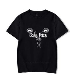 The T-Shirts Sally face Men/Male Summer Fashion cotton Hip Hop Short sleeve Tops cool shirt 210629