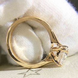 2024 Gorgeous 1 Carat DF Colour Lab Cultivated Oval Moissanite Diamond Solitaire Engagement Ring 14K 585 Rose Gold