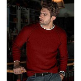 Long Sleeve Sweaters Men M L XL Autumn Winter Sweater Pullovers Jumper Men's O-Neck Solid Fashion Youth Teens Trend Simple Y0907