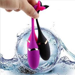 NXY Eggs USB Charging Wireless RC Small Whale Jump Egg Couple Adult Products Erotic Vibrators Vagina Balls Sex Toys for Women Female 1210