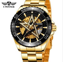 Top sell WINNER fashion men watches Mens Automatic Watch Mechanical watch for man WN45
