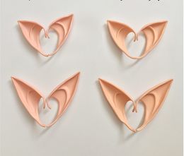 Halloween Props Mysterious Elf Ears fairy party Cosplay Accessories Latex Cos Mask