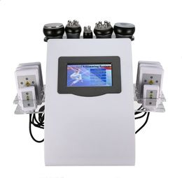 Factory ultrasonic liposuction cavitation & rf slimming Laser machine face lifting beauty device for salon low shiping fee