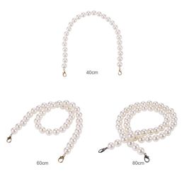 Bag Parts & Accessories 40/60/80CM Portable Pearl Strap Handle Women Shoulder Handbag Replacement Chain Bags