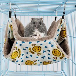 Small Animal Supplies Guinea Pig Hammock Hamsters Accessories Bag For Jaula Conejo Pet Cage Nest Bed Cushion Ferret