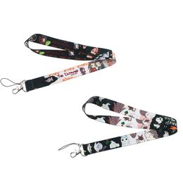 10pcs/lot J2198 TV Show keychains women Lanyard for key badge ID Mobile Phone Rope Lanyards Neck Straps Accessories