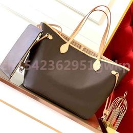 High Quality Ladi Fashion Classic Neverf011 High Capacity Dead Bag Women Handbag Colouring Empty Shopping Bags