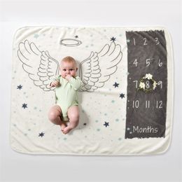 Soft Newborn Wrap Muslin Bamboo Swaddle Bed Blanket Diaper Baby Photography Prop 210309